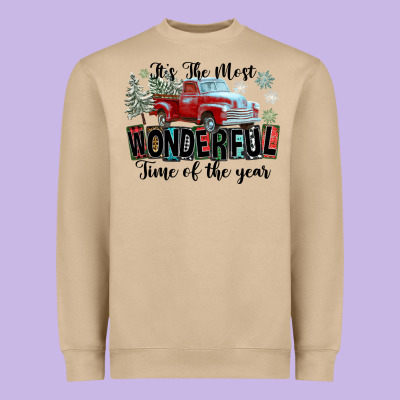 It's The Most Wonderful Time Of The Year Heavyweight Sweatshirt Designed By Fadigitalartstudio