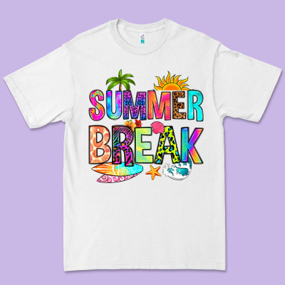 Summer Break Premium Tee Designed By Ranaportraitstore
