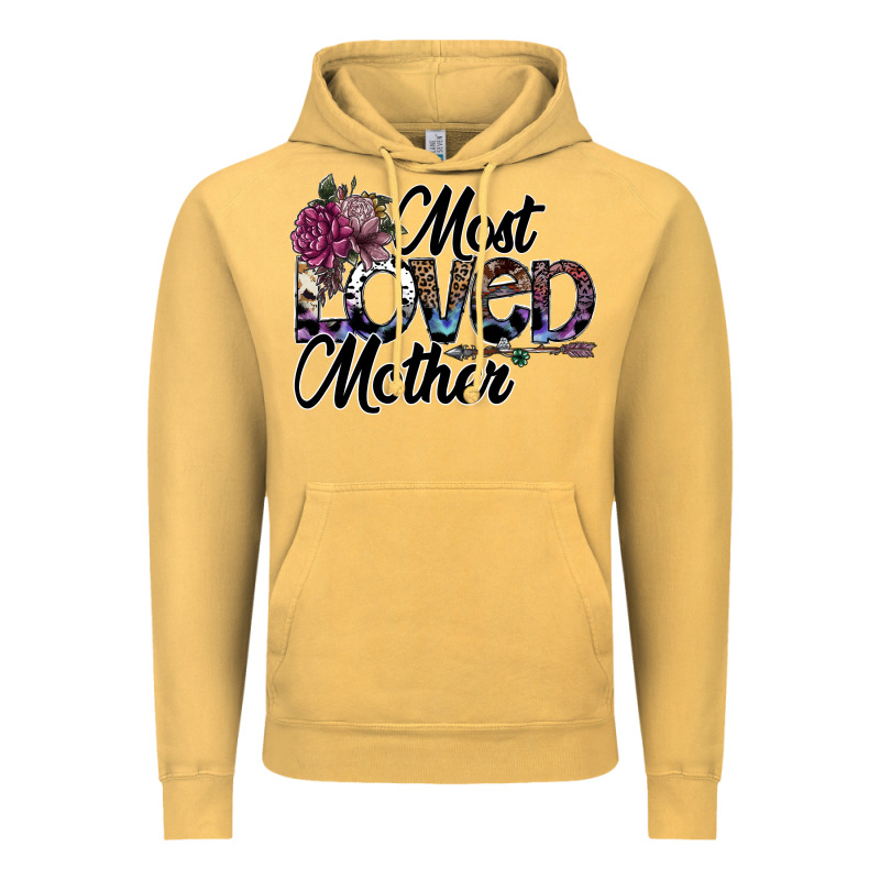 Most Loved Mother Vintage Hoodie by SublimationCraftShop | Teevron