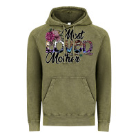 Vintage Olive most loved mother Vintage Hoodie - SublimationCraftShop