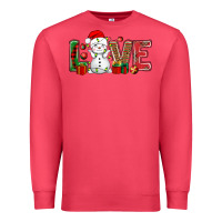 Cardinal love snowman bbs Premium Sweatshirt - BundleAndBundleShop