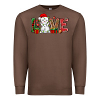 Chestnut love snowman bbs Premium Sweatshirt - BundleAndBundleShop