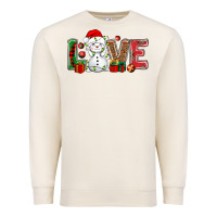 Sandshell love snowman bbs Premium Sweatshirt - BundleAndBundleShop