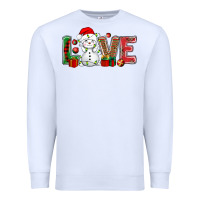 White love snowman bbs Premium Sweatshirt - BundleAndBundleShop