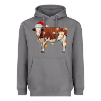 Storm Christmas cow Heavyweight Hoodie - MaliasSmallBusiness