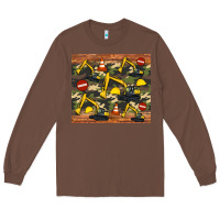 Chestnut excavator camouflage Long Sleeve Tee - Artiststas