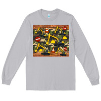 Moon Dust excavator camouflage Long Sleeve Tee - Artiststas