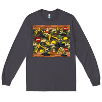 Smoke excavator camouflage Long Sleeve Tee - Artiststas
