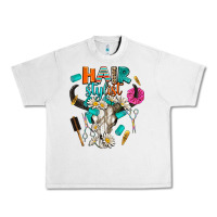 Lunar Rock bullskull hairstlist Urban Heavy Tee - AdoDesignShop