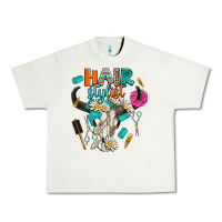 Pistachio bullskull hairstlist Urban Heavy Tee - AdoDesignShop