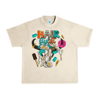 Sandshell bullskull hairstlist Urban Heavy Tee - AdoDesignShop