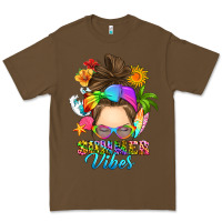 Cacao messy bun summer vibes Premium Tee - RanaPortraitStore