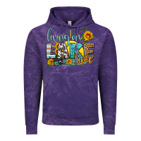 Cloud Purple living on lake time Vintage Hoodie - HRA Design Shop