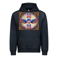 Navy American mom Urban Hoodie - TumblerDesignByShophia