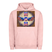 Pigment Salmon American mom Urban Hoodie - TumblerDesignByShophia