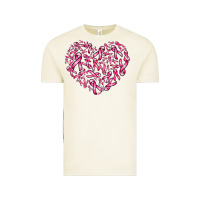 Vintage Arctic breast cancer ribbon heart Vintage Tee - AdoDesignShop