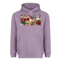 Lavender lumberjack coffee Heavyweight Hoodie - MaliasSmallBusiness