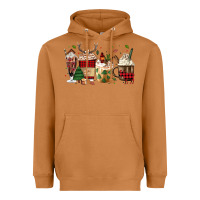 Meerkat lumberjack coffee Heavyweight Hoodie - MaliasSmallBusiness