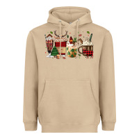 Mushroom lumberjack coffee Heavyweight Hoodie - MaliasSmallBusiness