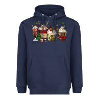Navy lumberjack coffee Heavyweight Hoodie - MaliasSmallBusiness
