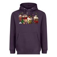 Plum lumberjack coffee Heavyweight Hoodie - MaliasSmallBusiness