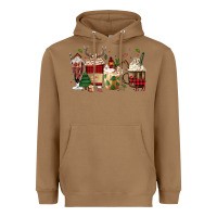Toasted Coconut lumberjack coffee Heavyweight Hoodie - MaliasSmallBusiness