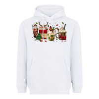White lumberjack coffee Heavyweight Hoodie - MaliasSmallBusiness