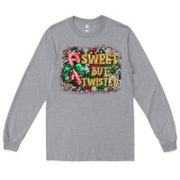 Heather Grey sweet but twisted Long Sleeve Tee - AdoDesignShop