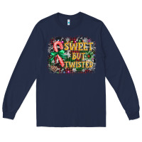 Navy sweet but twisted Long Sleeve Tee - AdoDesignShop