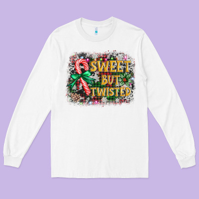 Sweet But Twisted Long Sleeve Tee Designed By Adodesignshop