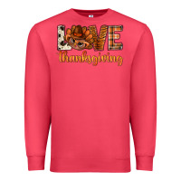 Cardinal love thanksgiving with turkey bbs Premium Sweatshirt - BundleAndBundleShop