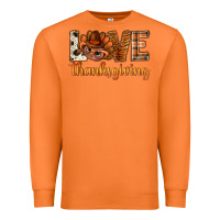 Carrot love thanksgiving with turkey bbs Premium Sweatshirt - BundleAndBundleShop