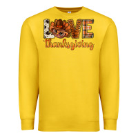 Lemon love thanksgiving with turkey bbs Premium Sweatshirt - BundleAndBundleShop