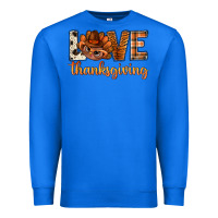 True Royal love thanksgiving with turkey bbs Premium Sweatshirt - BundleAndBundleShop