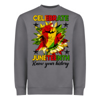 Storm celebrate juneteenth know your history Heavyweight Sweatshirt - HRA Design Shop