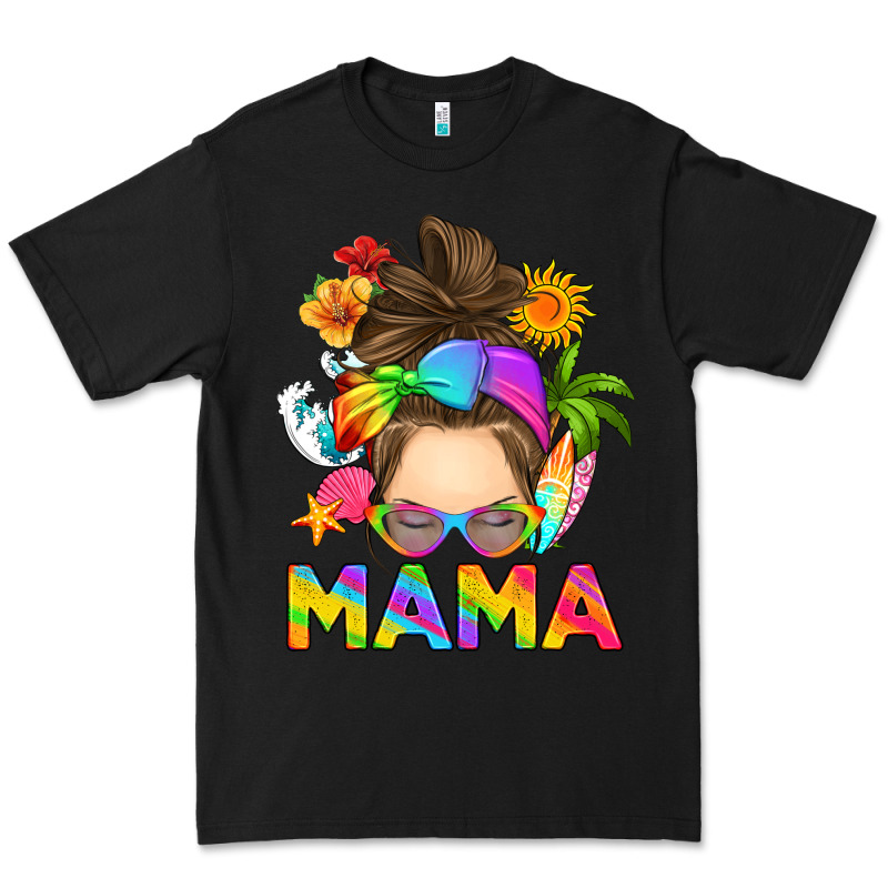 Messy Bun Mama Summer Premium Tee by RanaPortraitStore | Teevron