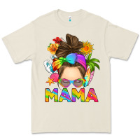 Bone messy bun mama summer Premium Tee - RanaPortraitStore