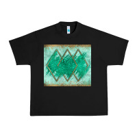 Black green glitter Urban Heavy Tee - JahusDesignShop