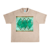 French Oak green glitter Urban Heavy Tee - JahusDesignShop