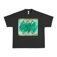 Pigment Black green glitter Urban Heavy Tee - JahusDesignShop