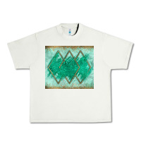 Pistachio green glitter Urban Heavy Tee - JahusDesignShop