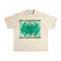 Sandshell green glitter Urban Heavy Tee - JahusDesignShop