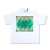 White green glitter Urban Heavy Tee - JahusDesignShop