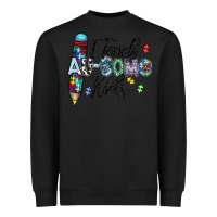 Black i teach au some kids Heavyweight Sweatshirt - CowhideDigitalArt