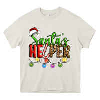 Cream santa's helper christmas Heavy Core Tee - Artiststas