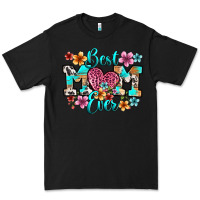 Black best mom ever Premium Tee - RanaPortraitStore