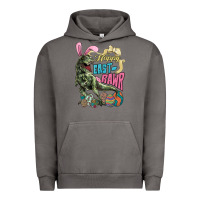 Pigment Tornado Happy Easter Day T-Rex Urban Hoodie - HowdyJamesFarm