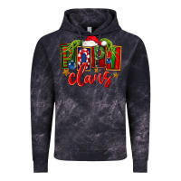 Cloud Black Christmas popi claus Vintage Hoodie - FaDigitalArtStudio
