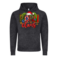 Vintage Black Christmas popi claus Vintage Hoodie - FaDigitalArtStudio