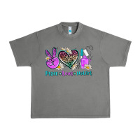 Tornado peace love nail art Urban Heavy Tee - AdoDesignShop